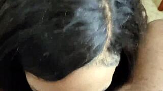 Hey, check out this bikini dancer giving a deepthroat blowjob in POV.