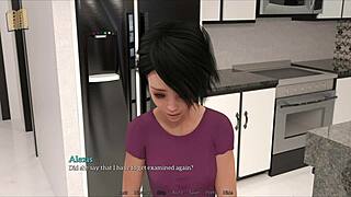 Exploring new memories with a brunette milf in an exciting game scenario