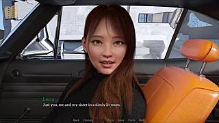 Exploring new memories with a brunette milf in an exciting game scenario