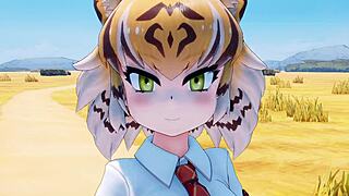 Bengaru Tora In Kemono Friends Anime Adventure