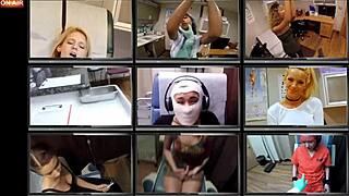 Hey, become Doctor Tampa and examine Nicole Luva's first gyno with Nurse Aria