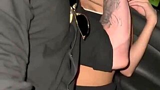 Bdsm Brunette Bound in Public Outdoor Spanking