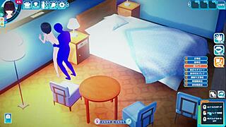 Koikatsu! Hidden Big Breasts Seduce in 3D Anime