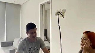 Meu marido quase me pegou dando o cu para meu irmão, with big cock anal gaping slut assfucking blowjob facial 😏