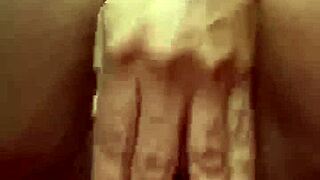 Swollen Pussy Pumped with Huge Vibrator and Dildo