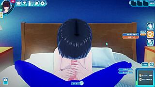 Koikatsu! Hidden Big Breasts Seduce in 3D Anime