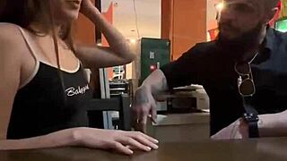 Bdsm Brunette Bound in Public Outdoor Spanking