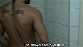 Latinos Fucking Hard In Showers With Intense Bareback Action