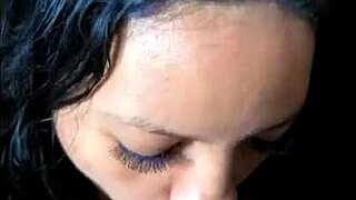 This gorgeous 18-year-old TikToker with light eyes begs me to bang her hard.