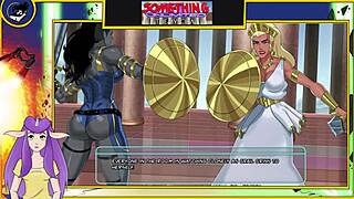 Ebony Brunette With Big Tits!