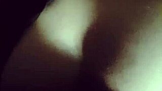 Shemale transsexual Big Black Cock in hot anal action