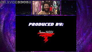 Mai and Kasumi get fucked from behind and creampied in their ass