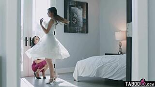 Stepmom Milf Reagan Foxx Guides Stepson In New Marriage