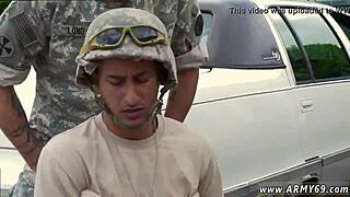 Army Thai Gay Boy's First Time Sex Video