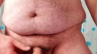 Wow, Check Out This Chubby Guy's Dildo and Cumming Compilation!