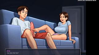 Wow, Sexy Roommate Gives Hot Footjob on Cam! 🔥