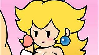paper peach handjob animation by peachypop34 is so fun! 😍
