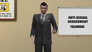 Boss Shows Porn At Work!