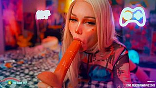 Can I be your little cosplayer fingering on webcam?