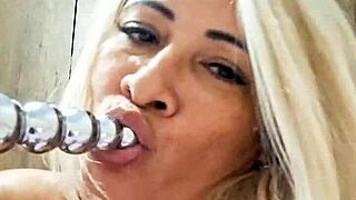 Are you playing with that dildo in your pussy?