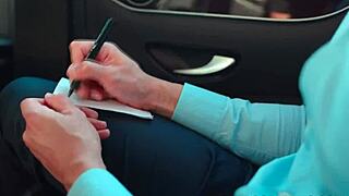 uber driver anal fucks muscular gay customer in the car