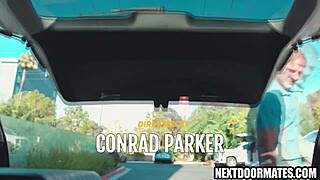 uber driver anal fucks muscular gay customer in the car