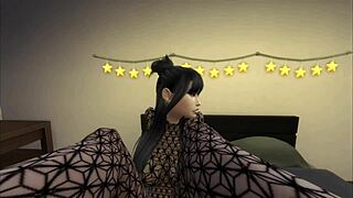 Little Asian Chinese Whore Pleases Client Intensely