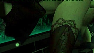 reverse isekai sex with cute elf in videogame outfit 😏