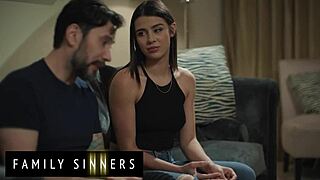 Tommy Pistol Eats Kylie Rockets Dripping Wet Pussy Before She Gives Her The Ultimate Fuck - Family Sinners