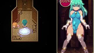 My Futa Lost Control to Her Hand and a Pussy Toy in Mage Kanade's Futanari Dungeon Quest Redo Part 2