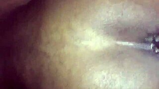 A horny wife gets fucked hard and gets a facial and a creampie