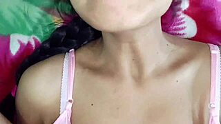 Cute desi bride gets creampie on honeymoon in hotel room