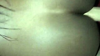 Tinder date bent over for big black cock doggystyle fucking.