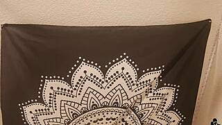 Marilyn Johnson argues with her man, then makes up by offering her pussy for his big cock.