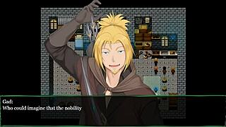 Entering holy cathedral, discovering half-naked blonde angels in succubus covenant hentai.