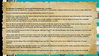 Entering holy cathedral, discovering half-naked blonde angels in succubus covenant hentai.