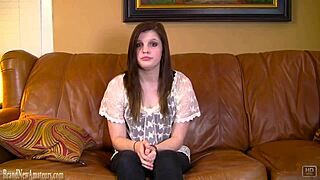 18 Year Old Teen with Braces Gets Nailed Hard at Casting Call