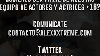 Oh god, monster cock babe squirts on fat tits in hardcore quartet!