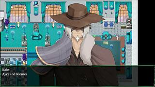 Entering holy cathedral, discovering half-naked blonde angels in succubus covenant hentai.