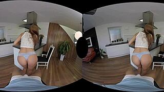 Morgan Rodriguez is a hot girl in virtual reality porn