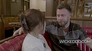 Petite Asian Waitress Carry Gets Wild at Restaurant. Who’s Hungry for More?