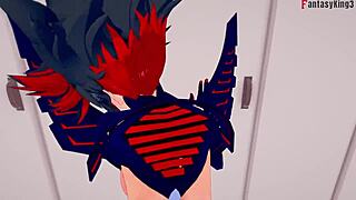 Ryuko Matoi Experiences Intense Emotional Hard Sex