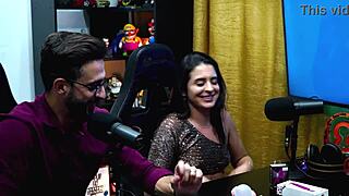 husband lets friend fill wife's ass with cum, they open up to show her tight pussy 😈 - full scene in sheer red