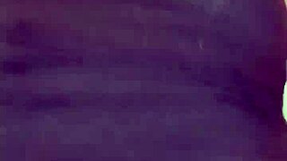 A big black cock penetrates a chubby woman in a homemade porn video