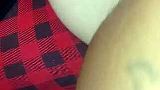 Watch this chubby PAWG slut getting railed hard by big black cock in POV.