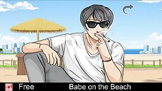 check out this babe on the beach