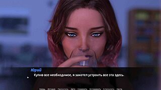 Beautiful anime game with 3D animation and big tits and boobs