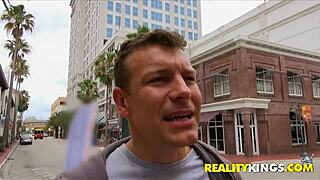 Brittany Bliss gets hardcore cumshot on natural tits!