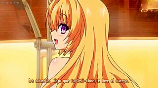First time anal sex with stepsis in anime game
