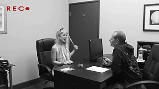 Anita Blue, that big slut girlfriend, opens her ass wide for a huge cock!